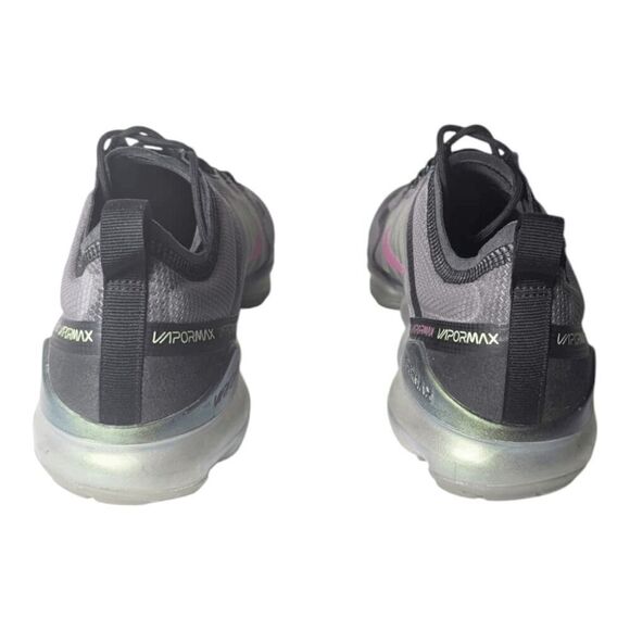 NIKE Air VaporMax 2019 PRM "Fuchsia Lime" Running Shoes Size 11.5 - Picture 5 of 9